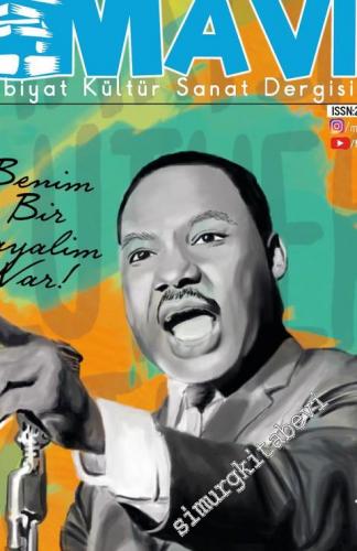 Mavi Edebiyat Kültür Sanat Dergisi - Martin Luther King - Sayı: 3 Temm
