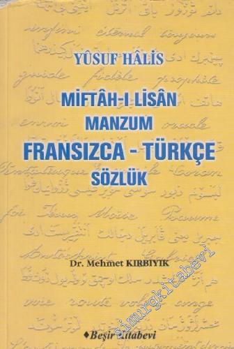 Miftah-ı Lisan: Manzum Türkçe - Fransızca Sözlük