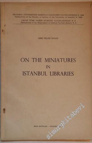 On the Miniatures in Istanbul Libraries