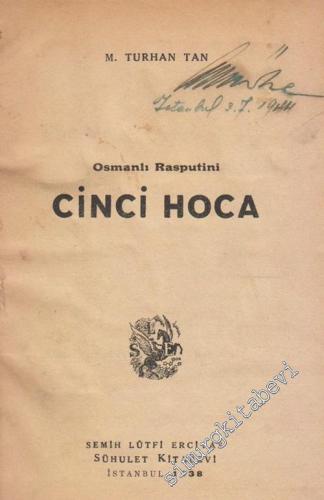 Osmanlı Rasputini Cinci Hoca