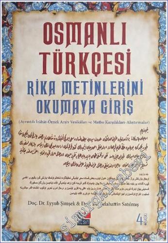 Osmanlı Türkçesi Rika Metinlerini Okumaya Giriş