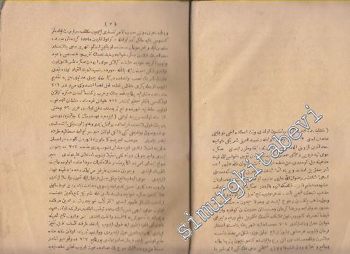 OSMANLICA: Sahâifü'l - ahbâr: Tercüme-i Tarih-i Müneccimbaşı Cilt: 3 (