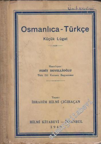 Osmanlıca Türkçe Küçük Lügat