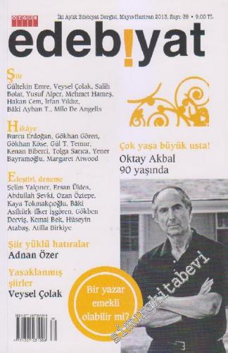 Özgür Edebiyat: İki Aylık Edebiyat Dergisi - Sayı: 39 Yıl: 7 Mayıs - H