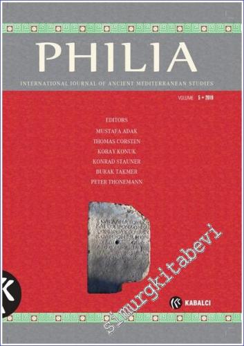 Philia: International Journal Of Ancient Mediterranean Studies 5 - Vol