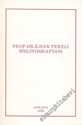 Prof. Dr. İlhan Tekeli Bibliyografyası