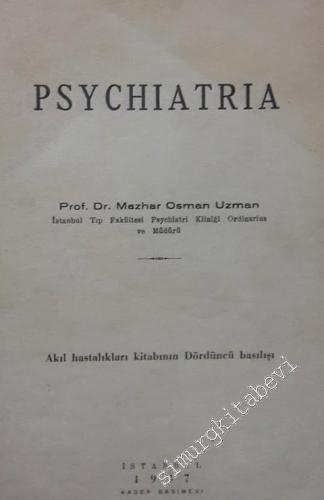 Psychiatria: Akıl Hastalıkları Kitabının Dördüncü Basılışı