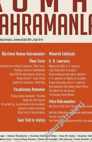 Roman Kahramanları: 3 Aylık Edebiyat Dergisi - Sayı: 19 - 19