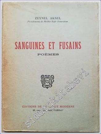 Sanguines et Fusains: Poèmes - 1952