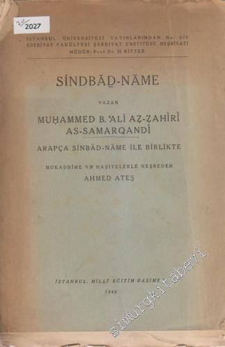 Sindbad-Name: Arapça Sinbâd-Name İle Birlikte