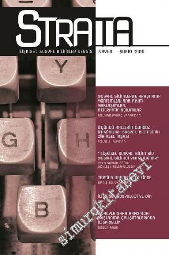 Strata İlişkisel Sosyal Bilimler Dergisi - Sayı: 0 Şubat