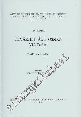 Tevarih-i Al-i Osman 7. Defter
