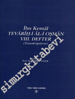 Tevarih-i Al-i Osman 8. Defter (Transkripsiyon)