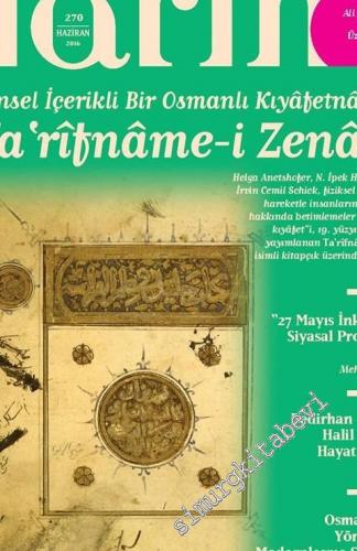 Toplumsal Tarih Dergisi - Dosya: Cinsel İçerikli Bir Osmanlı Kıyafetna