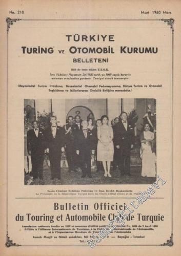 Turing - Türkiye Turing ve Otomobil Kurumu Belleteni - Sayı: 218 Mart