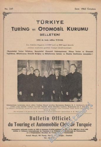 Turing - Türkiye Turing ve Otomobil Kurumu Belleteni - Sayı: 249 Ekim
