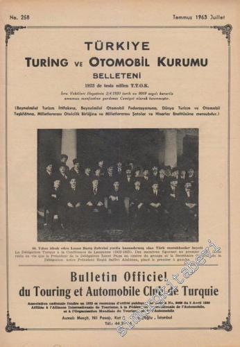 Turing - Türkiye Turing ve Otomobil Kurumu Belleteni - Sayı: 258 Temmu