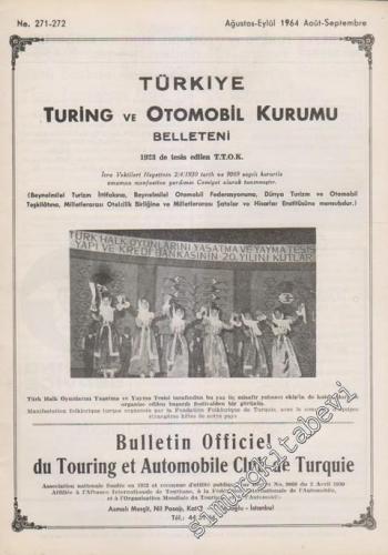 Turing - Türkiye Turing ve Otomobil Kurumu Belleteni - Sayı: 271 - 272