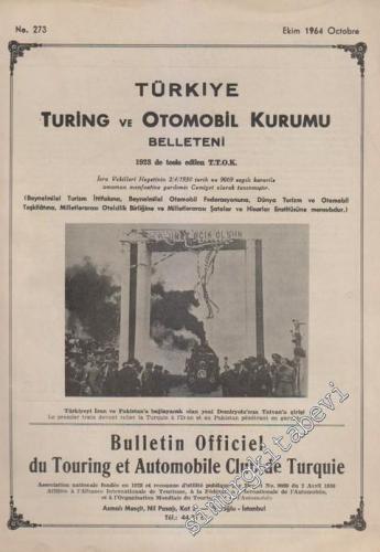 Turing - Türkiye Turing ve Otomobil Kurumu Belleteni - Sayı: 273 Ekim