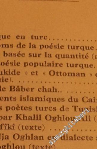 Türk Bilig Revüsü = Revue de Turcologie - No: 1; Yıl: Fevrier 1931