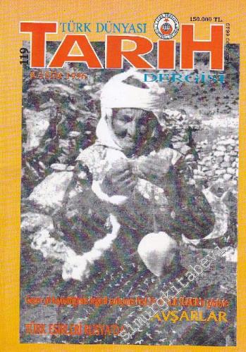 Türk Dünyası Tarih Kültür Dergisi - Sayı: 119 Kasım
