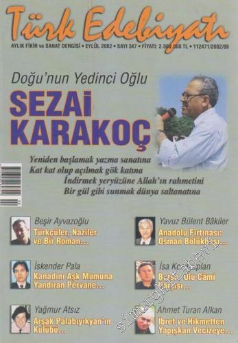 Türk Edebiyatı Aylık Fikir ve Sanat Dergisi - Dosya: Doğu'nun Yedinci 