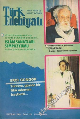 Türk Edebiyatı Aylık Fikir ve Sanat Dergisi - Dosya: İslam Sanatları S