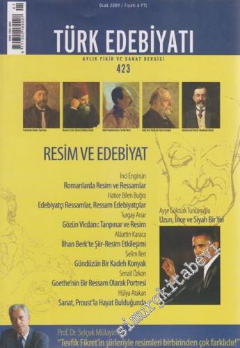 Türk Edebiyatı Aylık Fikir ve Sanat Dergisi - Dosya: Resim ve Edebiyat
