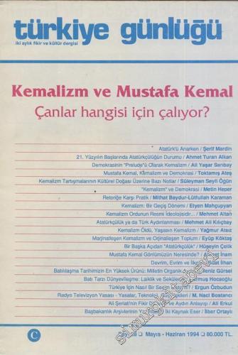 Türkiye Günlüğü - İki Aylık Fikir ve Kültür Dergisi: Kemalizm ve Musta