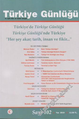 Türkiye Günlüğü - Üç Aylık Fikir ve Kültür Dergisi - Dosya: Türkiye'de