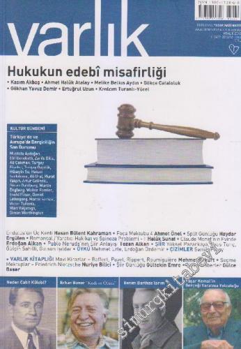 Varlık Aylık Edebiyat ve Kültür Dergisi - Dosya: Hukukun Edebi Misafir