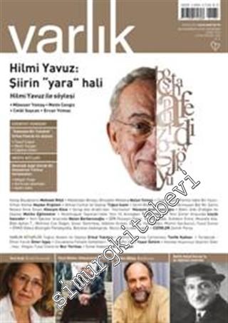 Varlık Aylık Edebiyat ve Kültür Dergisi Sayı: 1289 - Hilmi Yavuz: Şiir