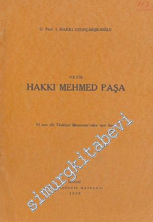 Vezir Hakkı Mehmed Paşa