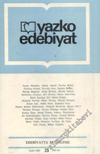 Yazko Edebiyat Dergisi - Sayı: 35 Eylül