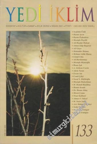 Yedi İklim: Edebiyat, Kültür, Sanat Aylık Dergisi - 133 Nisan