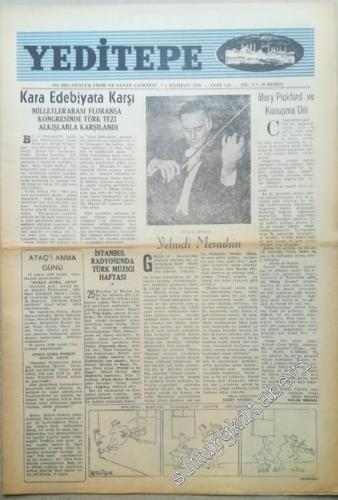 Yeditepe - On Beş Günlük Fikir ve Sanat Gazetesi - 156 9 Haziran