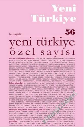 Yeni Türkiye Dergisi Yeni Türkiye Özel Sayısı - Sayı: 56